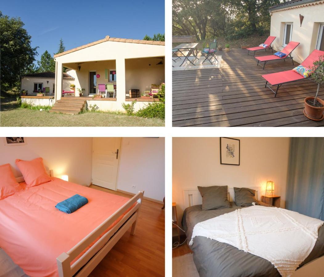 Aouste-sur-Sye Gite Lechappee Bleue Dromoise - Villa מראה חיצוני תמונה